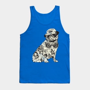 pug tattoo Tank Top